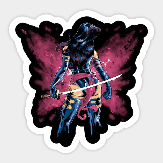 Butterfly Aura Sticker by saqman